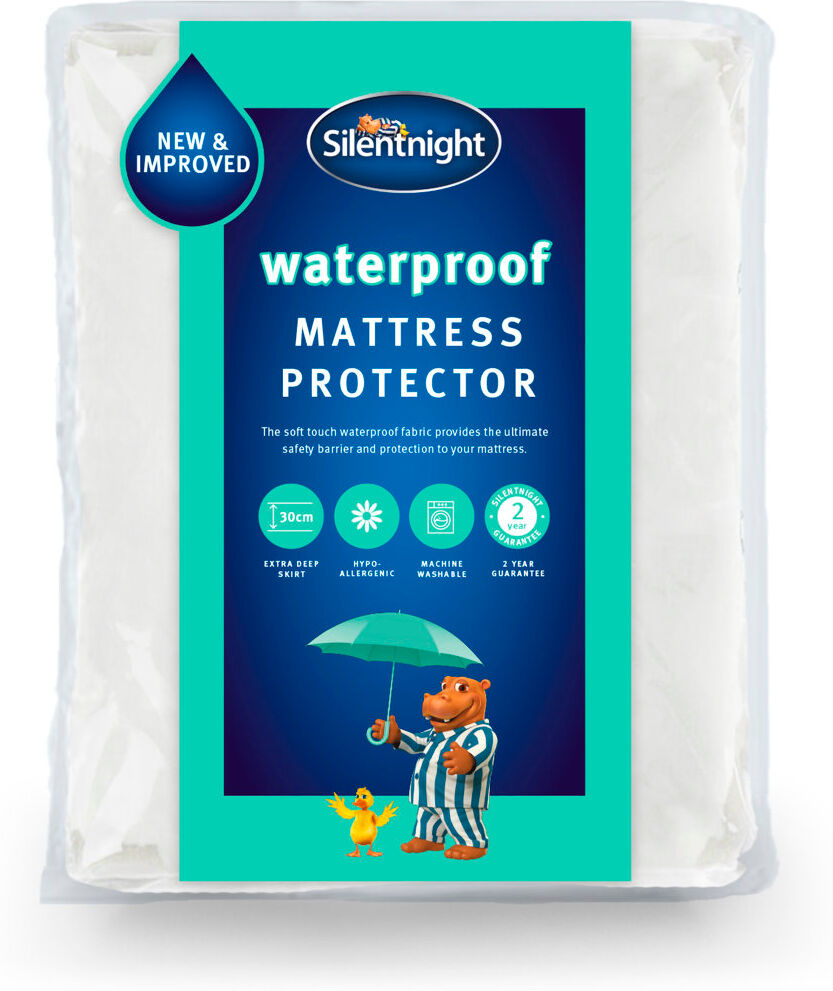 Silentnight Waterproof Mattress Protector Deep Fitted, Pack of 4 Kingsize (5')