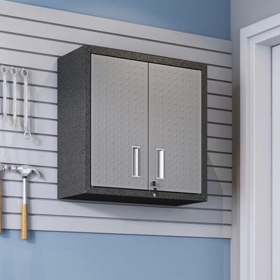 "Manhattan Comfort Fortress 30"" Floating Garage Cabinet"
