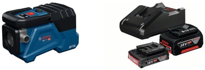 Set Bosch GTP18V-28 + Starter-Set: 1x GBA 18V 2,0Ah + 1x GBA 18V 4,0Ah + GAL 18V-40