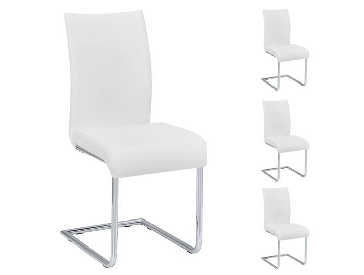 ESSZIMMERSTUHL ALADINO 4er-Set weiß