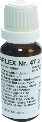 REGENAPLEX GmbH REGENAPLEX Nr.47 aN Tropfen zum Einnehmen 15 ml 04116254