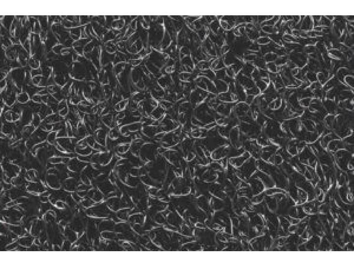 Schmutzschleuse Curly Schwarz 1.2 × 0.01 m