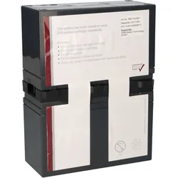 APC RBC123 Ersatzakku - SMT750RMI2U / BR900GI - 24V 7Ah Plug & Play