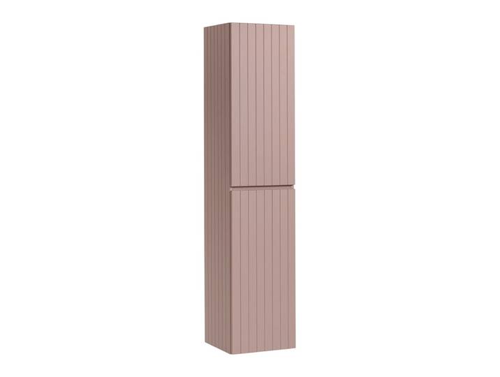 Colonne murale 2 portes panneaux mdf et stratifiés rose
