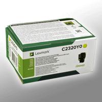 Lexmark Toner C2320Y0 yellow