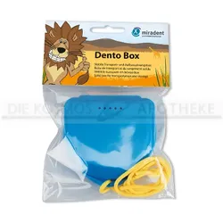 MIRADENT Zahnspangenbox Dento Box I blau 1 St