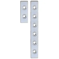 Gegenplatte für 2- und 3-teilige Bänder