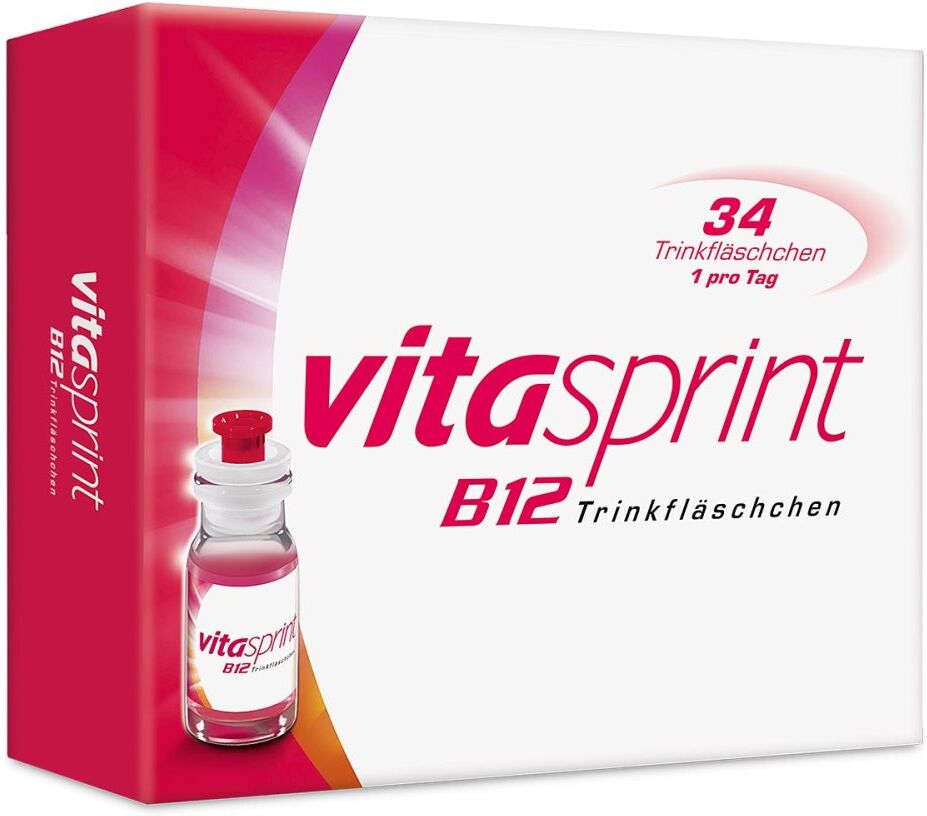 Vitasprint B12 Trinkfläschchen mit Vitamin B12 für mehr Energie