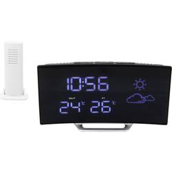 soundmaster FUR100 Radiowecker UKW UKW Weckfunktion, wasserdicht Silber