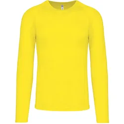 Proact, Unisex, Sportshirt, Langarmshirt (M), Gelb