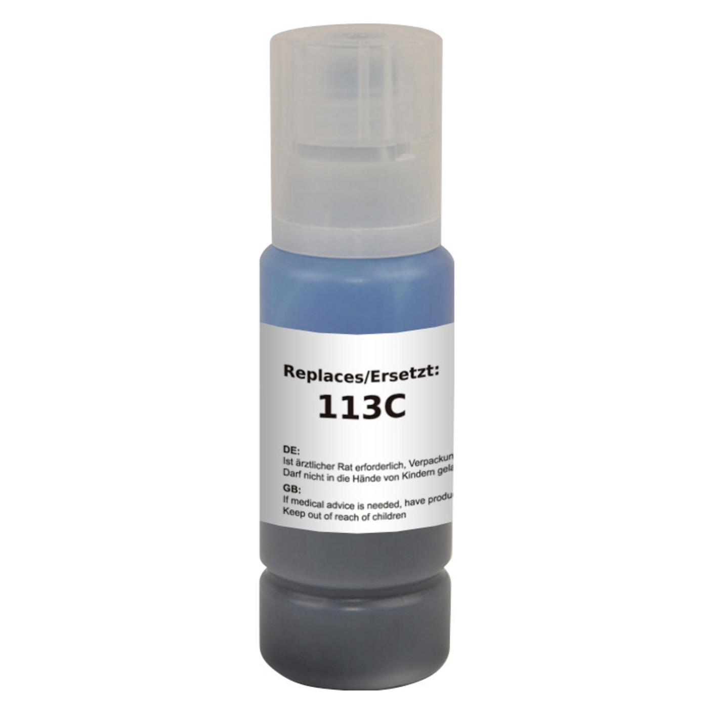 Renkforce Druckerpatrone ersetzt Epson 113 Kompatibel Cyan RF-EINK113C (RF-6736460) (RF-6736460)