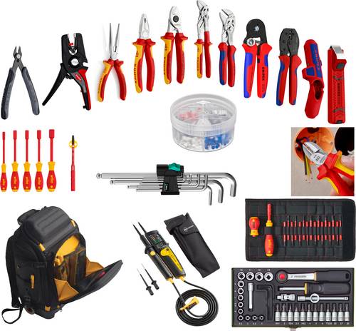 Fluke bestückter Werkzeug-Rucksack