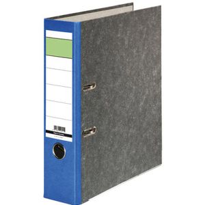 Falken 10361897 Ordner, A4, breit, Karton, blau