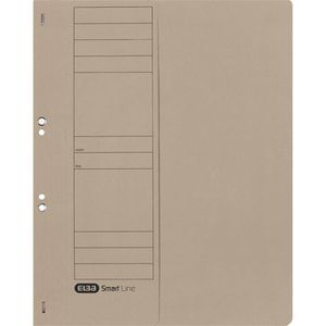Elba Ösenhefter 21451 GR, A4, grau, halber Vorderdeckel, aus Recycling-Karton