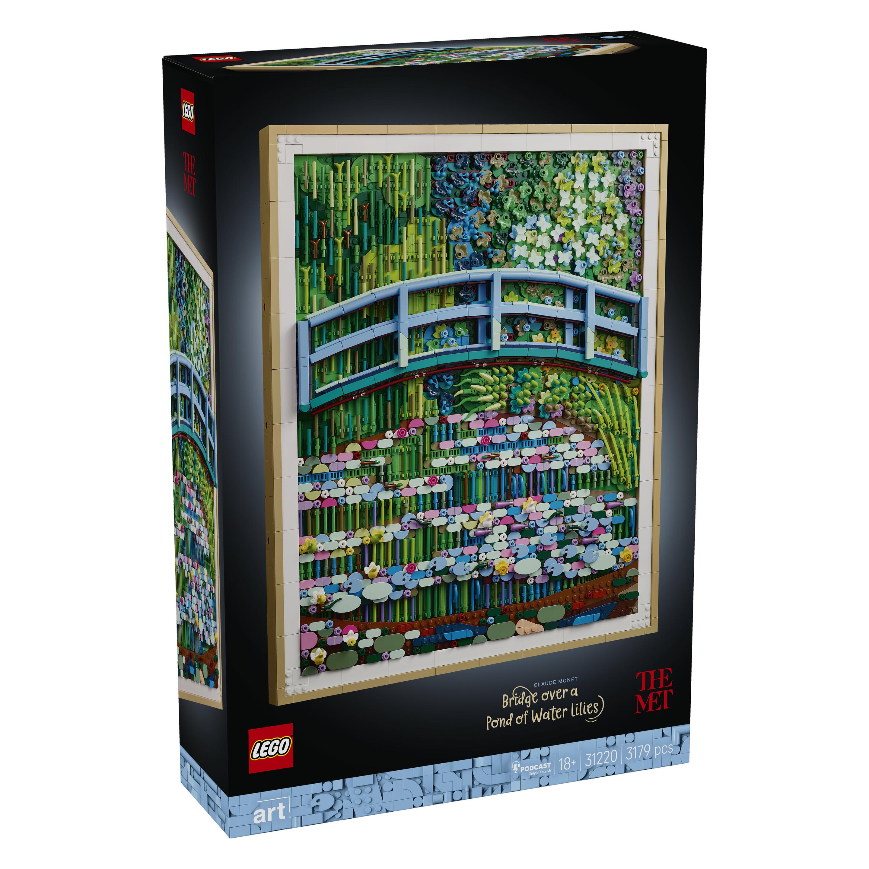 LEGO Claude Monet - Brücke über einen Seerosenteich (31220, LEGO Art) (31220)