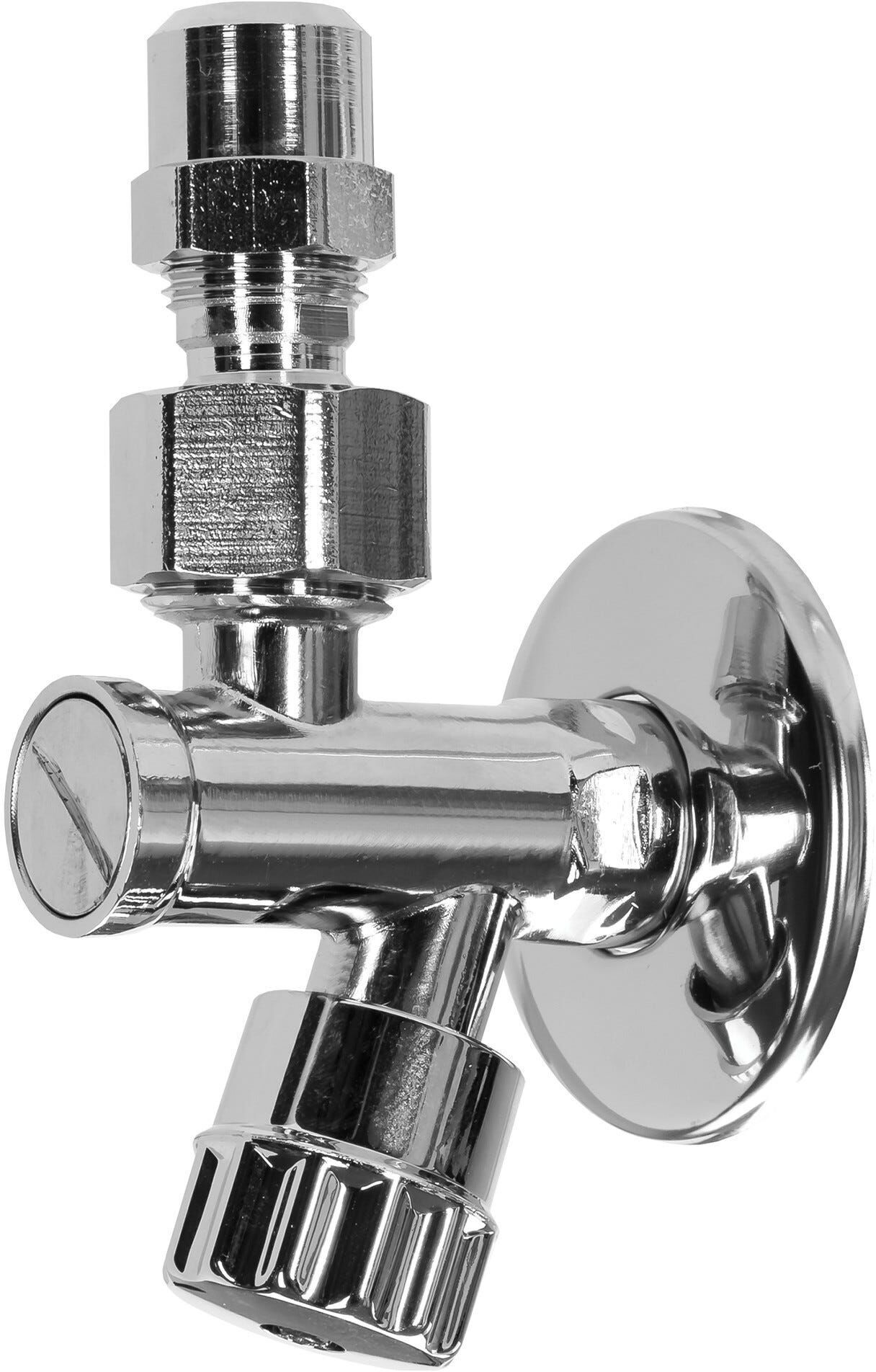 Faid RUBINETTO SOTTOLAVABO VITON - PLUS CON SNODO E FILTRO ATTACCO BICONO 3/8'' x 10 mm
