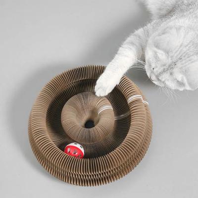 Uplift Treasures Foldable Corrugated Cat Scratching Toy Board Foldable Corrugated Cat Scratching Toy Board
