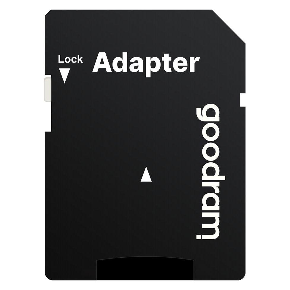 Goodram Microcard M1AA + adapter (256 GB, microSDXC, U1, UHS-I) (M1AA-2560R12)