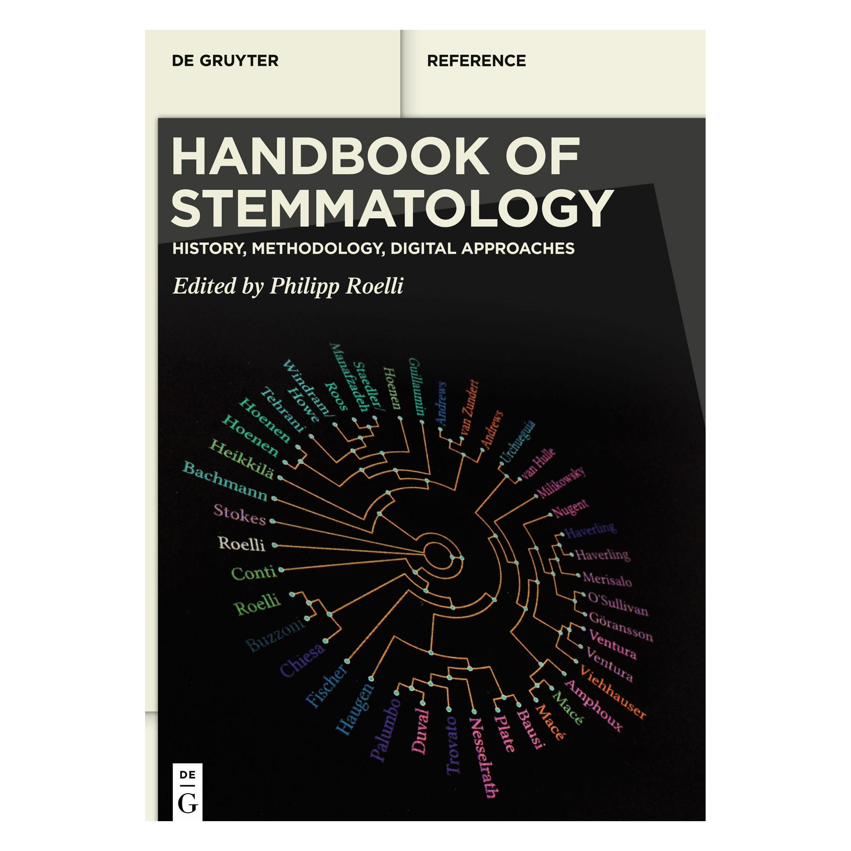 De Gruyter Handbook of Stemmatology (Englisch, Hardcover, Philipp Roelli) (53919867)