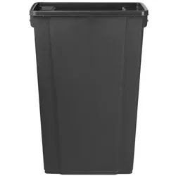 Jantex Slim Mülleimer Schwarz 80Ltr