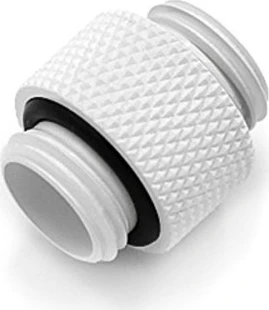 Barrow Adapter gerade G1/4 Zoll AG auf G1/4 Zoll AG, 10mm - weiß