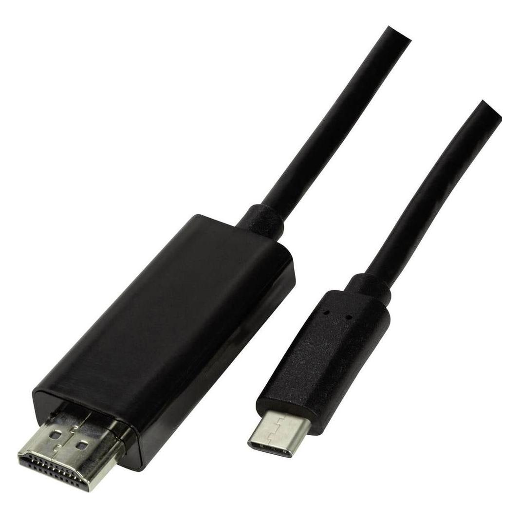 LogiLink USB Typ C - HDMI (Typ A) (3 m) (UA0330)