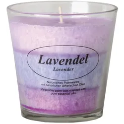 Duftkerze Lavendel im Glas