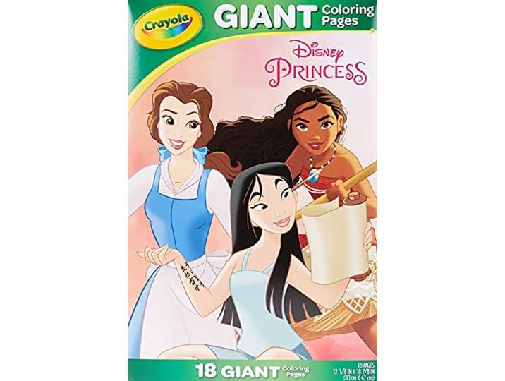 Crayola Giant Coloring Pages 12.75 X19.5 -Princess