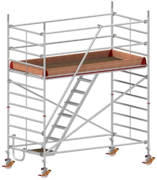 Hymer Treppen-Fahrgerüst 2,95x1,50m, Reichhöhe 4,4 m (857304)