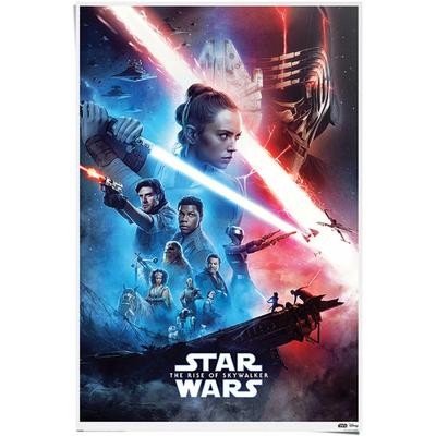 Poster REINDERS "Star Wars The Rise of Skywalker - Filmplakat", rot (farbe bild(er): rot), B:61cm H:91,5cm, Papier, Bilder, Poster