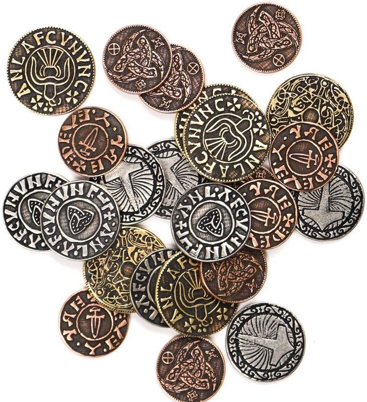 Lucky Duck Games Legendary Metal Coins - Set Viking