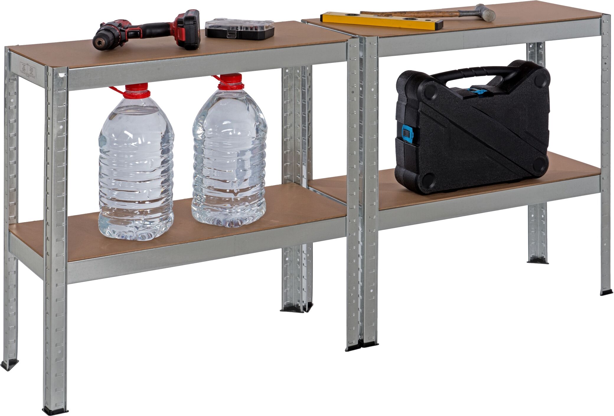 Pro-Bau-Tec Schwerlaststeckregal "Basis" Tragkraft 100kg