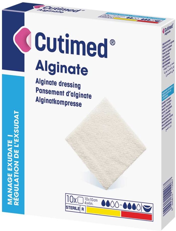 Cutimed Alginate Alginatkompressen 10x10cm