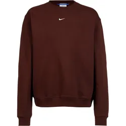 Nike Studio Fleece Sweatshirt Damen | Gr. XL | rot - rot