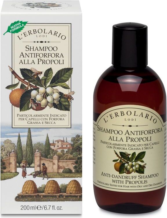 L'Erbolario Shampoo Antiforfora Alla Propoli 200 ML