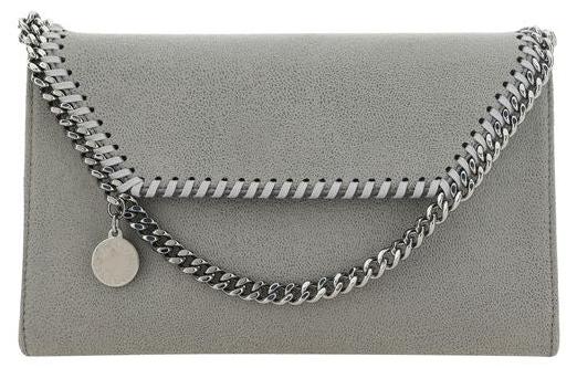Stella McCartney Schultertasche aus Polyester in Grau