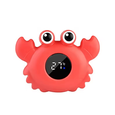 Baby Bath Temperature Meter Floating Digital Water Baby Bath Temperature Meter LED Display Temperature Tester Safety Car crab