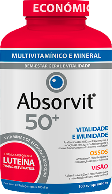 Absorvit 50+ 100 comprimidos