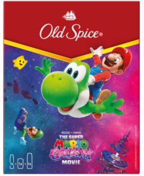 Old Spice Super Mario Galaxy Movie Gift Set coffret . Super Mario Galaxy Movie Gift Set