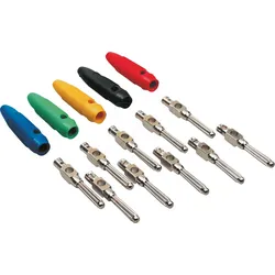 BKL 072162 - Büschelstecker, 4mm, schwarz