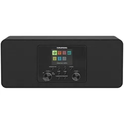 Grundig DTR 5100 (DAB+, FM, Internetradio, Bluetooth, WLAN), Radio, Schwarz