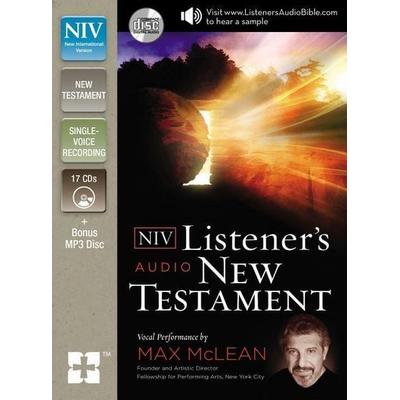 Listener's Audio New Testament-NIV - Max Mclean, CD, 9780310444367