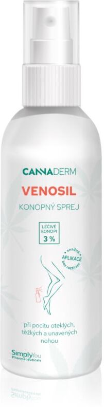Cannaderm Venosil cannabis spray spray pieds au chanvre actif 150 ml