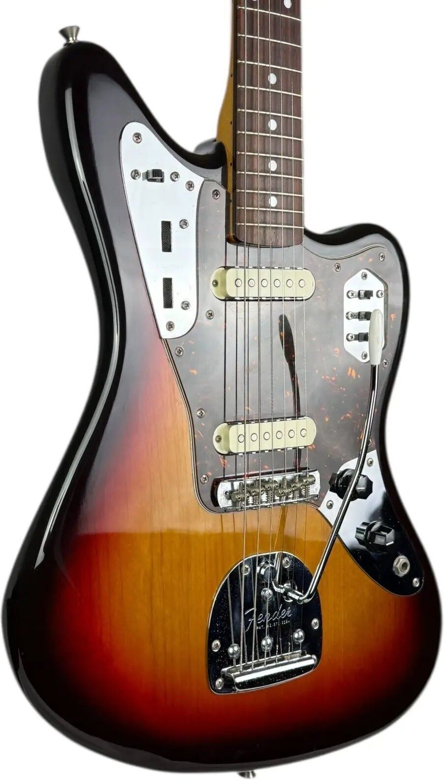 Fender Japan 66’ Reissue Jaguar 2004-2005 - Sunburst   Sunburst - Refurbished