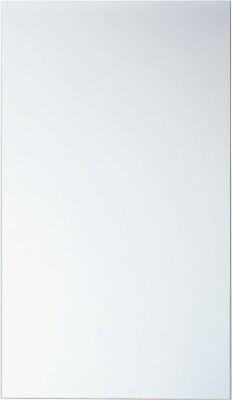 C+P Metallspiegel für Stahl- und Dekortüren, ca. H 200 x B 115 mm