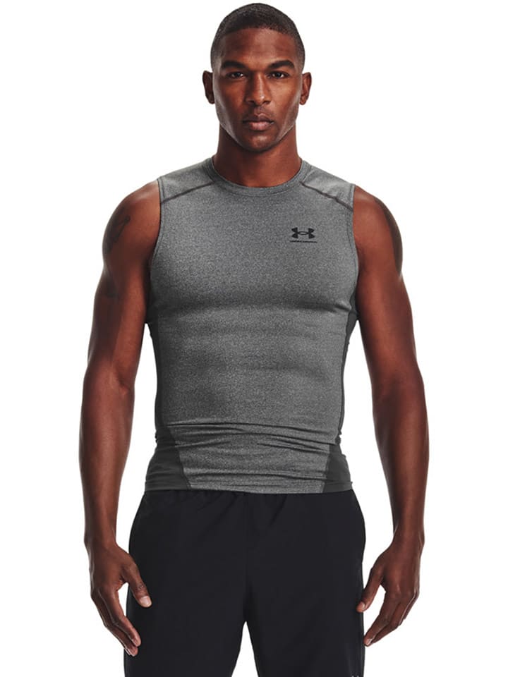Under Armour Funktionstop in Grau - XXL