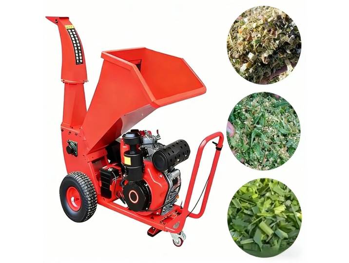 Broyeur de branches de verger, broyeur de branches multi-puissance mobile pour jardin, Campus, propriété greissante, broyeur de branches, broyeur de bois