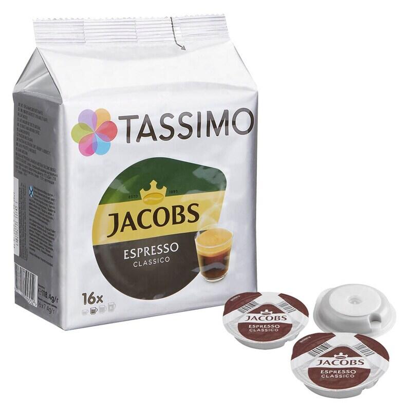 TASSIMO Kaffeediscs JACOBS Espresso Classico 4031516