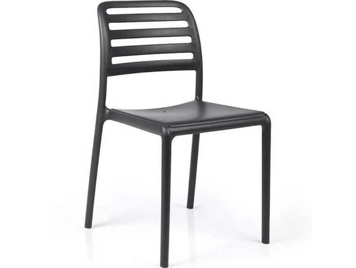 NARDI outdoor - Gartenstuhl Costa Bist, One Size, Schwarz