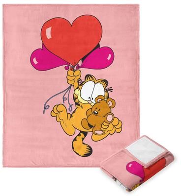 Northwest Nickelodeon Garfield Fly Away Silk Touch Throw Blanket